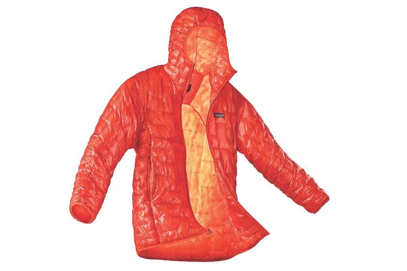 В куртке Patagonia Micro Puff Hoody использован легкий и высокоэффективный утеплитель