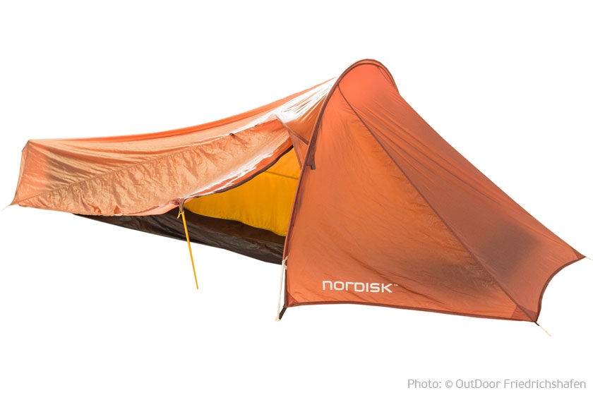 Одна из самых легких и компактных одноместных палаток от Nordisk